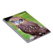 Carnet spiral de hibou (Côté Droit)