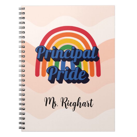 Carnet spiral de la fierté principale (Devant)