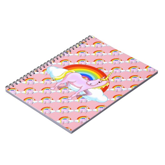 Carnet spiral de la licorne (Côté gauche)