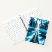 Carnet spiral de la trajectoire d'art (Intérieur)