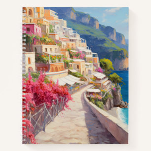 Carnet Spiral de la ville méditerranéenne côtière 