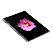 Carnet spiral de l'Hibiscus rose (Côté Droit)