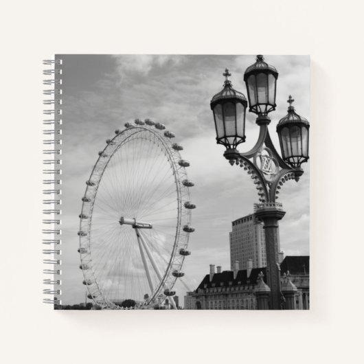 Carnet Spiral de London Eye (Devant)