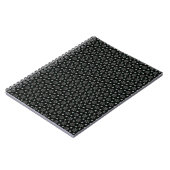 Carnet spiral de plaisir circulaire noire (Côté gauche)