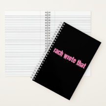 Carnet spiral de rach