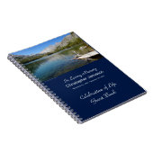 Carnet Spiral de réflection du lac de Memorial Service (Côté Droit)