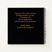 Carnet spiral de renaissance (Dos)