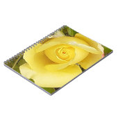 Carnet spiral de Rosebud jaune (Côté gauche)