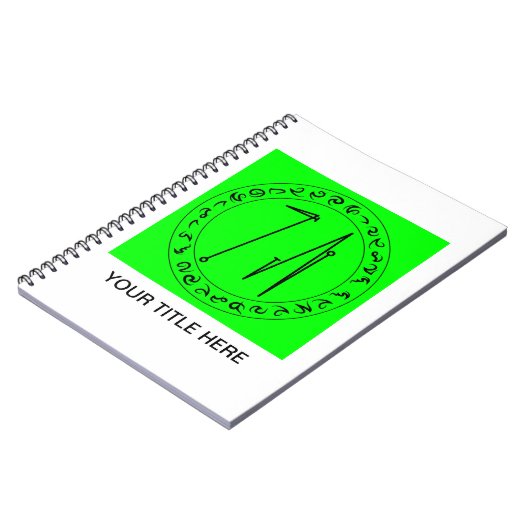 Carnet spiral de rune (Côté gauche)