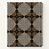 Carnet spiral de tissage Mandala Flower (Dos)