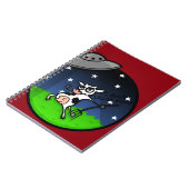 Carnet SPIRAL DE VACHE DE DESSIN FUNNY (Côté gauche)