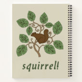 Carnet Spiral d'écureuil de Voysey (Dos)