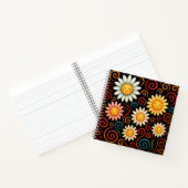 Carnet Spiral Deluxe Smiling Daisies and Swirls (Intérieur)