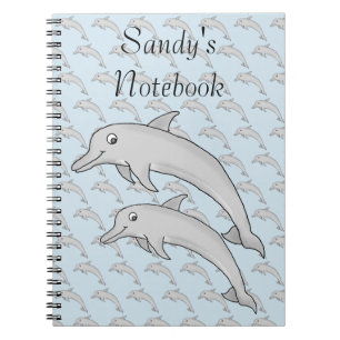 Carnet spiral des dauphins