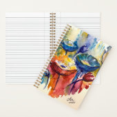 Carnet spiral des fleurs primaires (À l'intérieur)