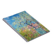 Carnet spiral des fleurs printanières (Côté Droit)