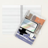 Carnet Spiral des mots de passe de l'ordinateur (À l'intérieur)