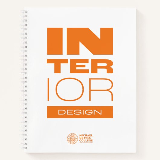 Carnet spiral Design d'intérieur Kean MGC (Devant)