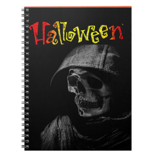 Carnet spiral d'Halloween
