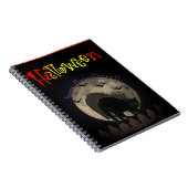 Carnet spiral d'Halloween (Côté Droit)