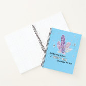 Carnet spiral diamant de Boho magique (Intérieur)