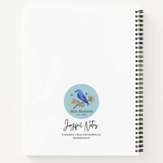 Carnet Spiral Dirigé Par Le Réseau - Abby & Bailey (Dos)