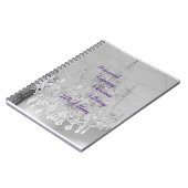 CARNET spiral DIVA Life Lights (Côté gauche)