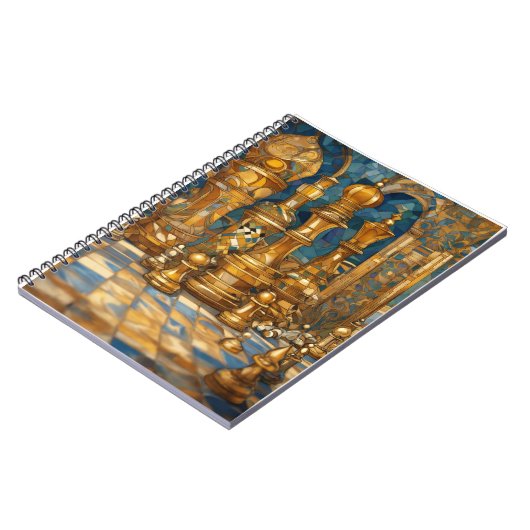 Carnet Spiral Dreamy À Thème Échecs (Côté gauche)