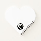 Carnet Spiral du Coeur des neiges (Dos)