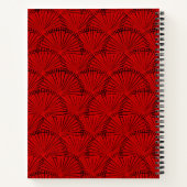 Carnet spiral du dragon d'or chinois (Dos)