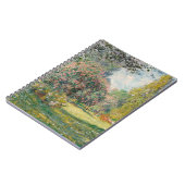Carnet spiral du jardin de printemps de Monet (Côté gauche)
