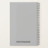 Carnet Spiral du Journal des aidants naturels (Verso)