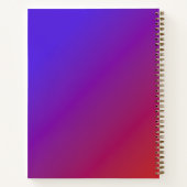 Carnet Spiral du journal prophétique personnalisé (Dos)