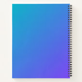 Carnet Spiral du journal prophétique personnalisé (Dos)