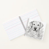 Carnet spiral du Labrador Retriever (Intérieur)