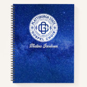 Carnet Spiral du logo PCGC personnalisable (Devant)
