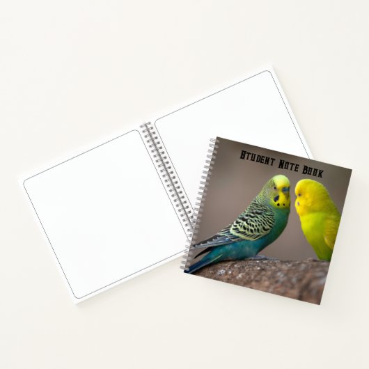 Carnet Spiral Écriture de livre de notes d'étudian (Intérieur)