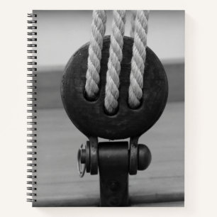 Carnet Spiral En Bloc De Bois Personnalisé