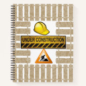 Carnet Spiral En Construction (Devant)