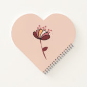 Carnet Spiral En Forme Coeur Koalas (Dos)