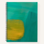 Carnet Spiral en Misty Sun Design (Devant)