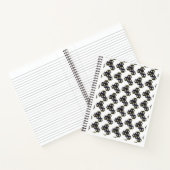 Carnet Spiral En Noir Et Blanc (Intérieur)