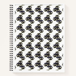 Carnet Spiral En Noir Et Blanc