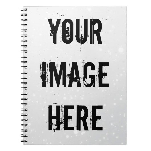 Carnet Spiral entièrement personnalisable (Devant)