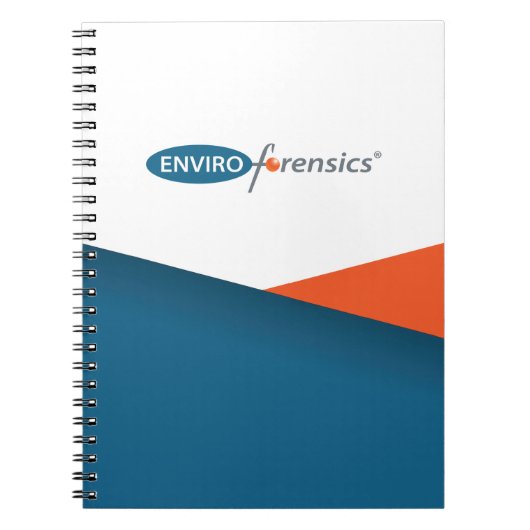 Carnet spiral EnviroForensics (Devant)