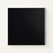 Carnet Spiral exclusif - Design Premium (Dos)