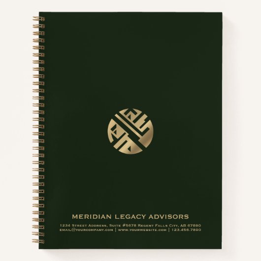 Carnet Spiral Executive (Devant)