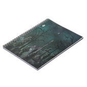 Carnet spiral fantôme du cimetière (Côté gauche)