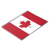 Carnet spiral Feuille d'érable du Canada (Côté gauche)