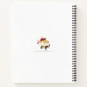 Carnet Spiral Fleuri (Dos)
